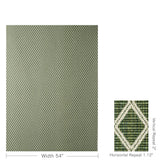 Brunschwig & Fils CANCALE WOVEN EMERALD Upholstery Fabric