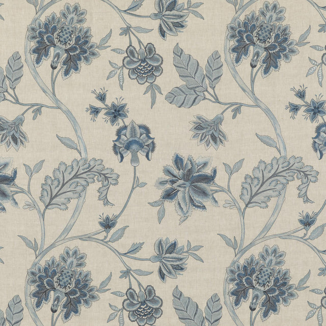 G P & J Baker ARUNDEL BLUE Fabric