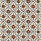 G P & J Baker WINCHELSEA RED/ BLUE Fabric