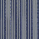 G P & J Baker KILIM STRIPE BLUE Fabric