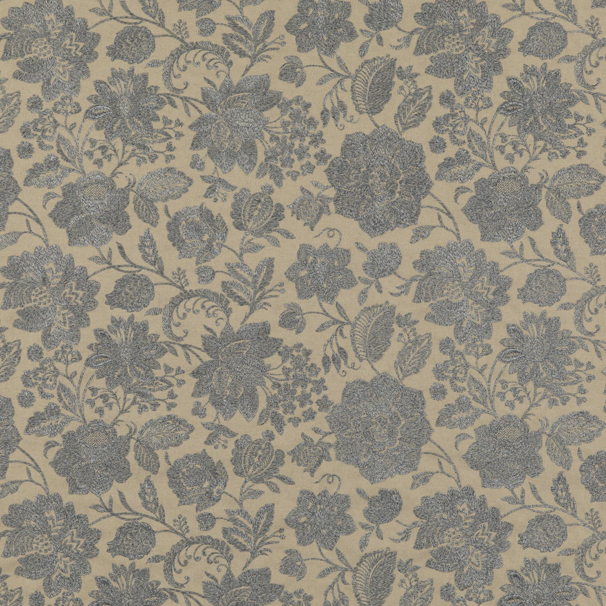 G P & J Baker BERWICK BLUE Fabric
