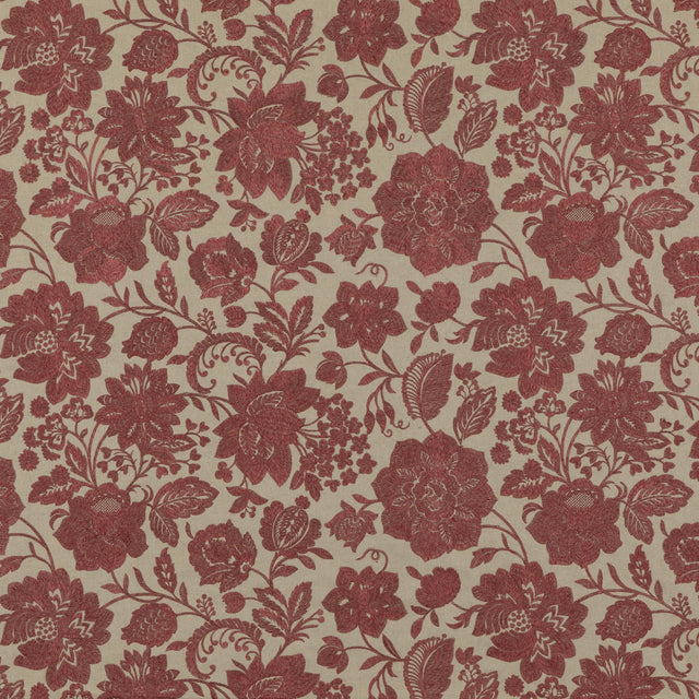 G P & J Baker BERWICK RED Fabric