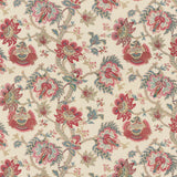 G P & J Baker KINGHAM RED/ BLUE Fabric