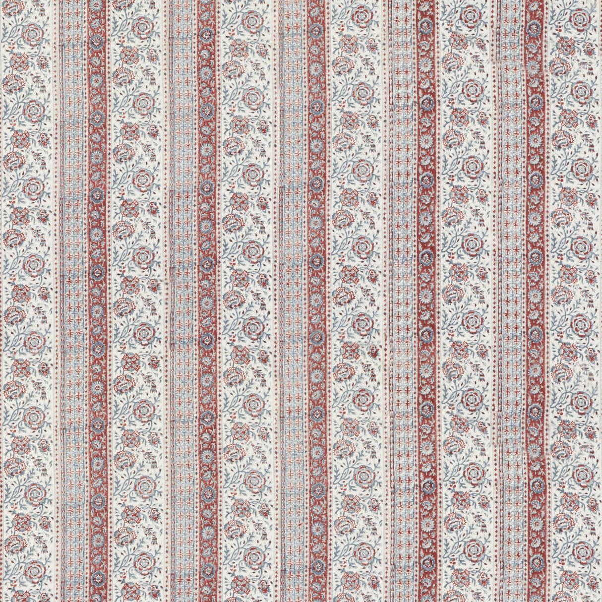 G P & J Baker TILLINGTON RED/ BLUE Fabric