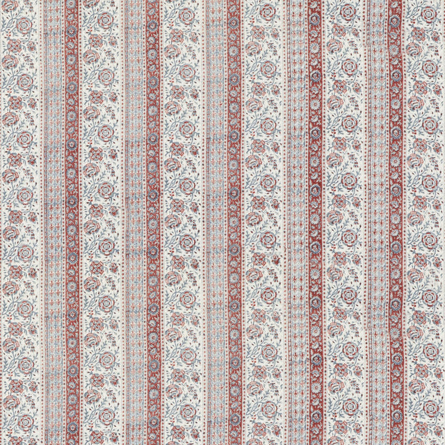 G P & J Baker TILLINGTON RED/ BLUE Fabric