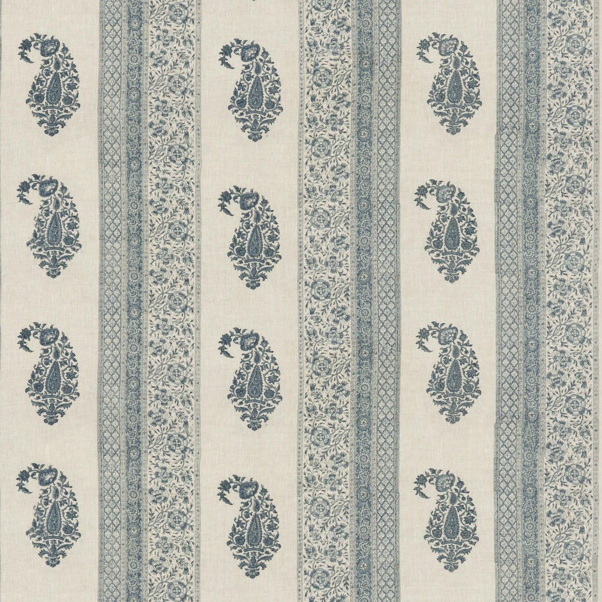 G P & J Baker PORTOBELLO BLUE Fabric