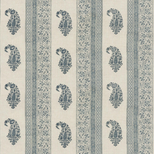 G P & J Baker PORTOBELLO BLUE Fabric