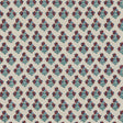 G P & J Baker JAIPUR POPPY RED/BLUE Fabric