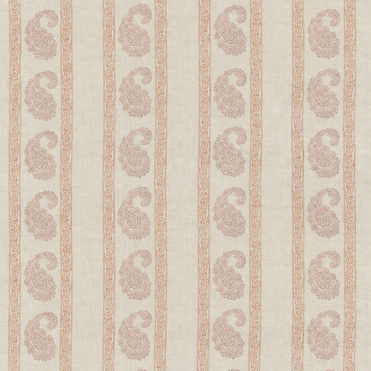 G P & J Baker VINTAGE PAISLEY RED Fabric