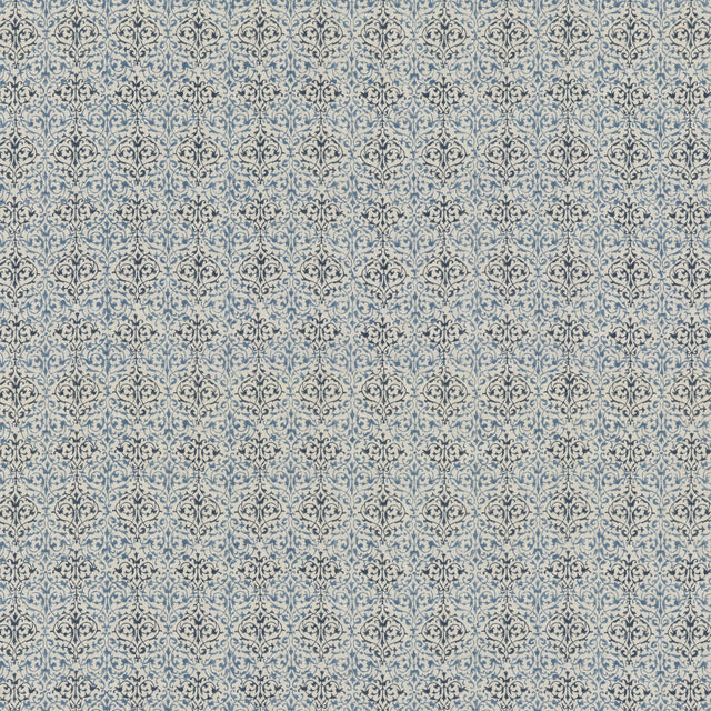 G P & J Baker ARABESQUE BLUE Fabric