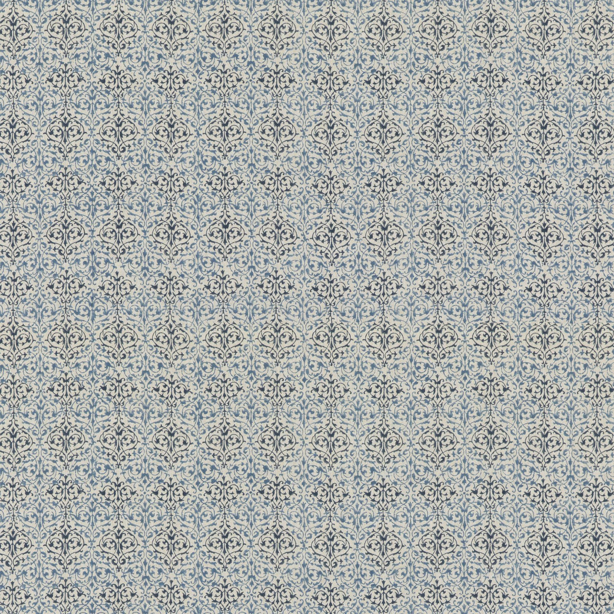 G P & J Baker ARABESQUE BLUE Fabric