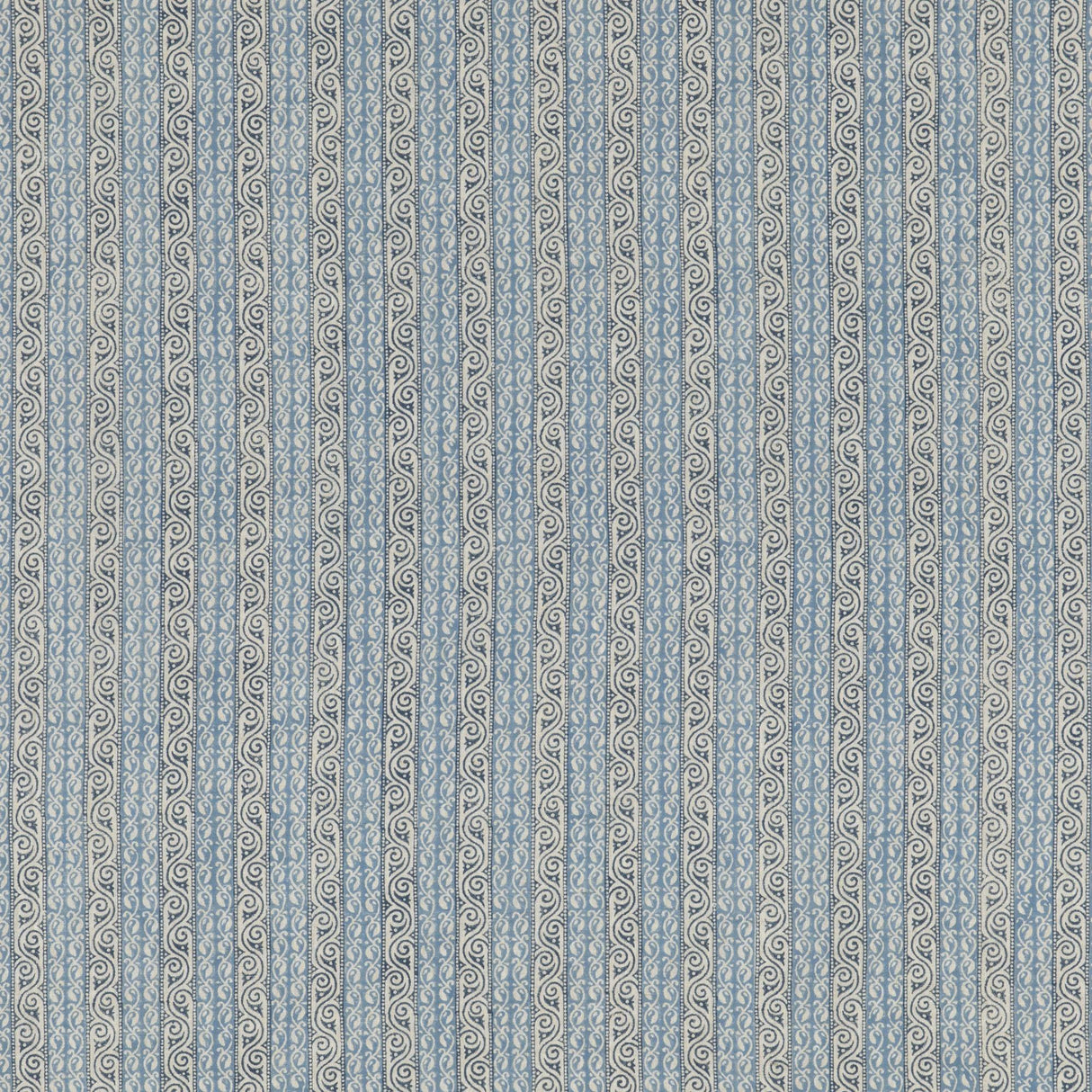 G P & J Baker TETBURY STRIPE BLUE Fabric