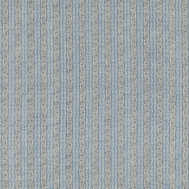 G P & J Baker TETBURY STRIPE BLUE Fabric