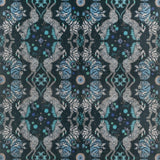 Clarke & Clarke CASPIAN VELVET NAVY Fabric