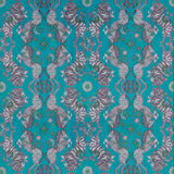 Clarke & Clarke CASPIAN VELVET TEAL Fabric