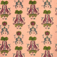 Clarke & Clarke CREATURA VELVET PINK Fabric