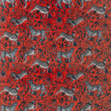 Clarke & Clarke PROTEA VELVET CORAL Fabric