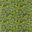 Clarke & Clarke PROTEA VELVET LIME Fabric