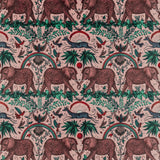 Clarke & Clarke ZAMBEZI VELVET PINK Fabric