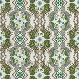 Clarke & Clarke CASPIAN SATIN LIME Fabric