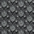 Clarke & Clarke SILVERBACK SATIN BLACK Fabric