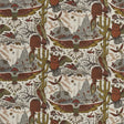 Clarke & Clarke FRONTIER LINEN GOLD Fabric