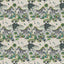 Clarke & Clarke LOST WORLD LINEN GREEN Fabric