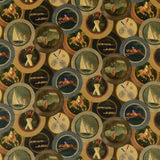 Mulberry SPORTING LIFE VELVET WOODSMOKE Upholstery Fabric