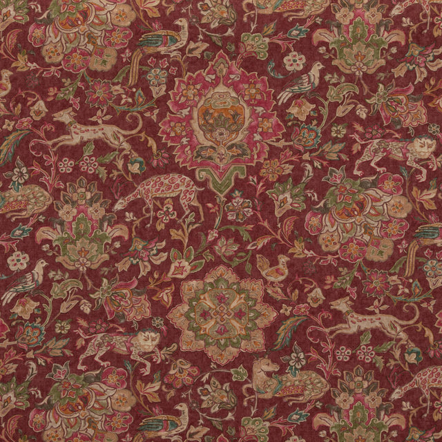 Mulberry WILD THINGS PLUM Fabric