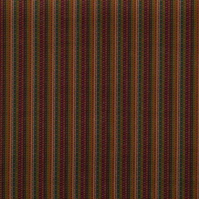 Mulberry WILDE STRIPE PLUM Upholstery Fabric