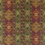 Mulberry NOMAD VELVET PLUM/GREEN Upholstery Fabric
