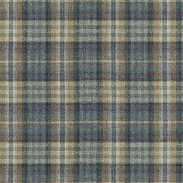 Mulberry NEVIS BLUE Upholstery Fabric