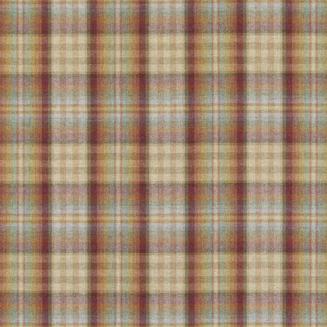 Mulberry NEVIS RED/ STONE Upholstery Fabric