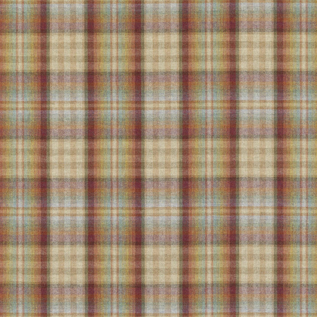 Mulberry NEVIS RED/ STONE Upholstery Fabric