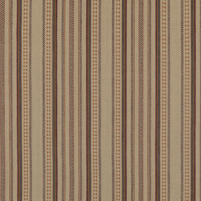 Mulberry RACING STRIPE PLUM Fabric