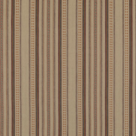 Mulberry RACING STRIPE PLUM Fabric