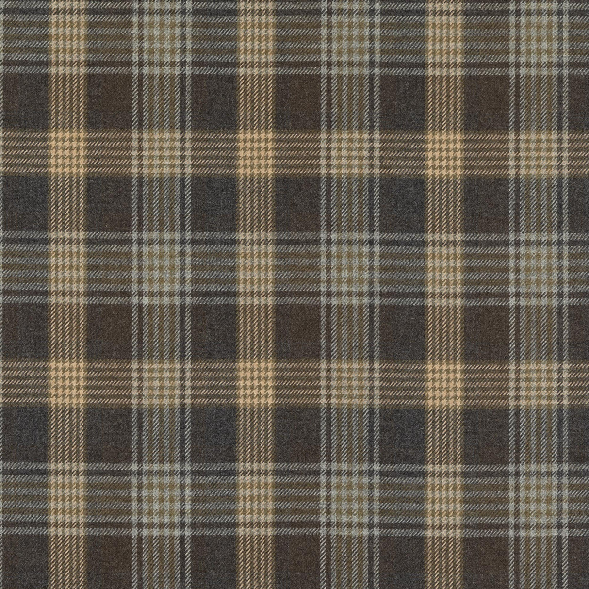 Mulberry BRAEMAR WOODSMOKE Upholstery Fabric