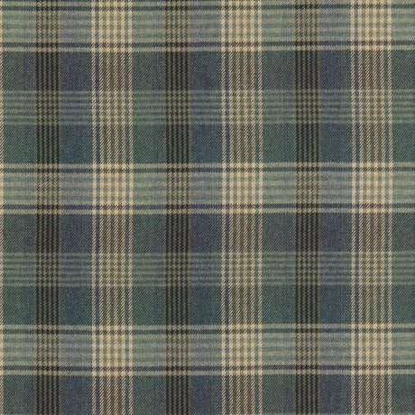 Mulberry BRAEMAR BLUE Upholstery Fabric