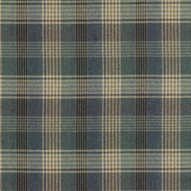 Mulberry BRAEMAR BLUE Upholstery Fabric