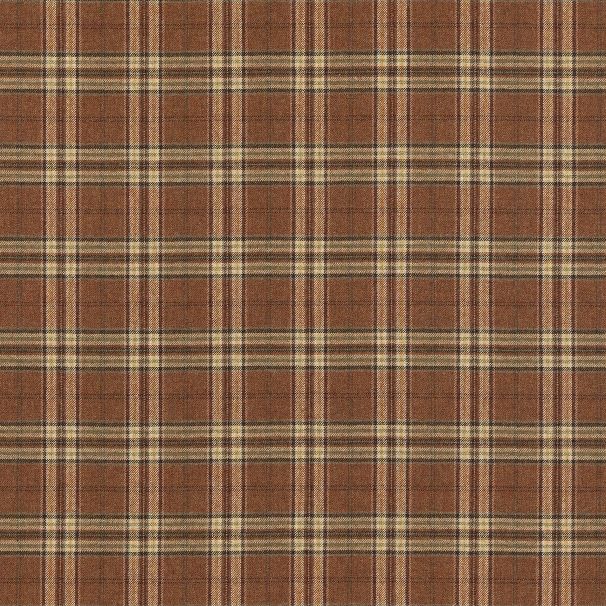 Mulberry GHILLIE RUSSET Upholstery Fabric