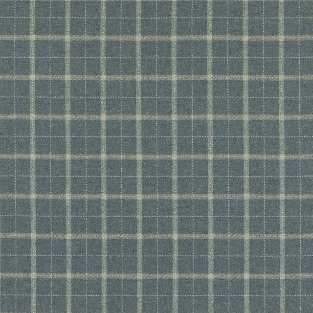 Mulberry BOWMONT BLUE Upholstery Fabric