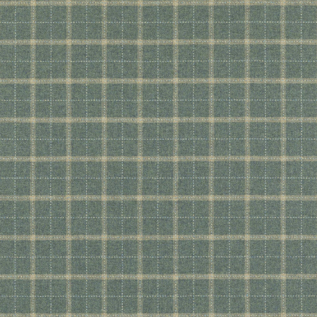 Mulberry BOWMONT TEAL Upholstery Fabric