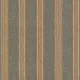 Mulberry MORAY STRIPE TEAL Upholstery Fabric