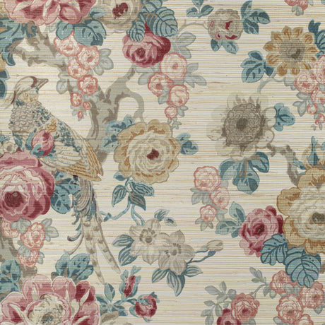 Lee Jofa AVONDALE PAPER RUBY/SPICE Wallpaper