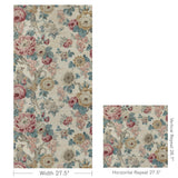 Lee Jofa AVONDALE PAPER RUBY/SPICE Wallpaper