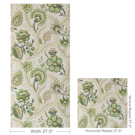Lee Jofa WIMBERLY PAPER LEAF/PEBBLE Wallpaper