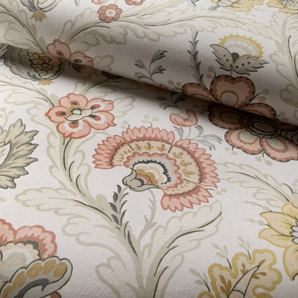 Lee Jofa WIMBERLY PAPER BLUSH/STONE Wallpaper