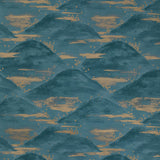 Brunschwig & Fils LA BRUME TEAL Wallpaper