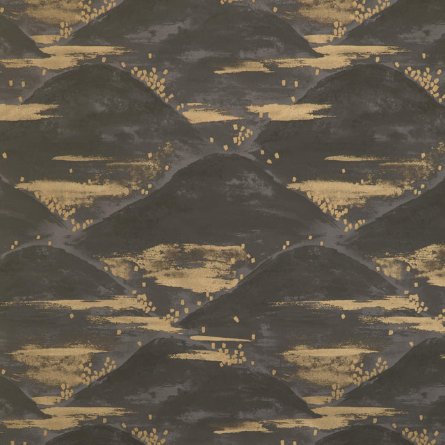 Brunschwig & Fils LA BRUME IRON Wallpaper