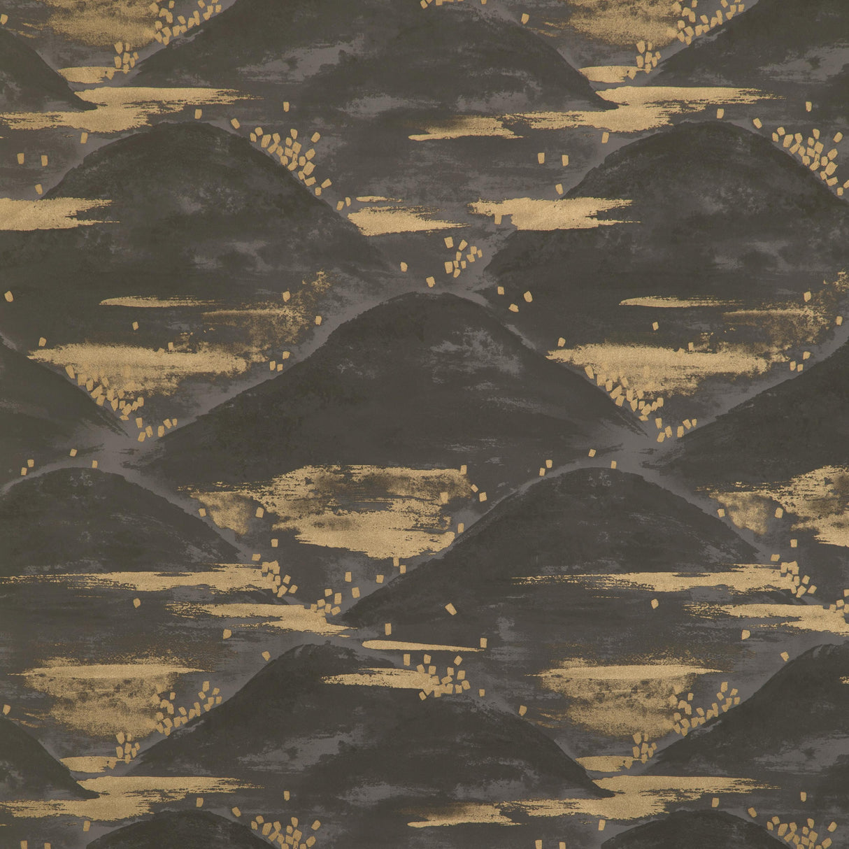 Brunschwig & Fils LA BRUME IRON Wallpaper